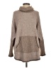 Hailey & Co. Brown Turtleneck Sweater Size S - photo 1