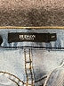 Hudson Jeans Graphic Blue Denim Shorts Size 27 waist - photo 3