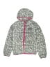 Eddie Bauer 100% Polyester Print Gray Snow Jacket Size 10 - 12 - photo 1