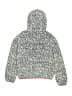Eddie Bauer 100% Polyester Print Gray Snow Jacket Size 10 - 12 - photo 2