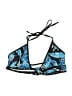 Unbranded Tropical Blue Swimsuit Top Size M - photo 1