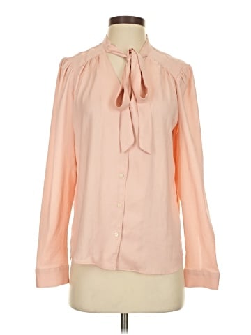 Ann Taylor Long Sleeve Blouse (view 1)