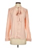 Ann Taylor 100% Polyester Pink Long Sleeve Blouse Size S - photo 1