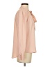 Ann Taylor 100% Polyester Pink Long Sleeve Blouse Size S - photo 4