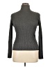 Evie Metallic Gray Turtleneck Sweater Size XL - photo 1
