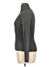 Evie Metallic Gray Turtleneck Sweater Size XL - photo 5