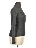 Evie Metallic Gray Turtleneck Sweater Size XL - photo 4