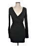 Bobi Solid Black Cocktail Dress Size M - photo 1