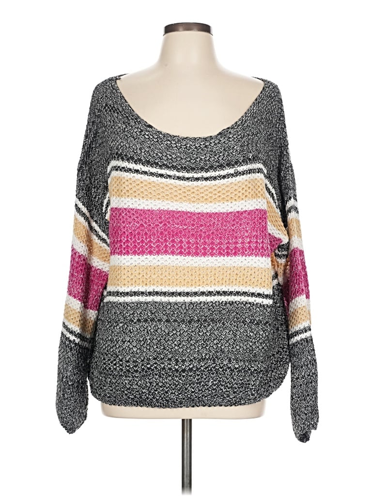 Pre-owned Eesome Pullover Sweater In Gray