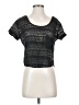 BCBGeneration Black Short Sleeve Top Size XS - photo 1