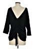 Assorted Brands Black 3/4 Sleeve T-Shirt Size S - photo 2