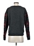 Miss Me Vintage 100% Cotton Argyle Gray Pullover Sweater Size XS - photo 2
