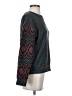Miss Me Vintage 100% Cotton Argyle Gray Pullover Sweater Size XS - photo 4