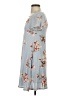 Alya Floral Blue Casual Dress Size XXS - photo 5