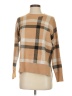 Laundry by Shelli Segal Plaid Tan Pullover Sweater Size S - photo 1