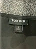 Torrid Black Long Sleeve Blouse Size 2X Plus (2) - photo 7