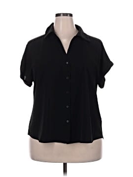 Shein Curve Short Sleeve Blouse