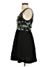 BCBGeneration 100% Polyester Floral Black Cocktail Dress Size 0 - photo 5