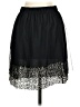 Mossimo 100% Polyester Black Casual Skirt Size XS - photo 2