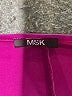 MSK 100% Polyester Solid Burgundy Casual Dress Size L (estimated) - photo 7