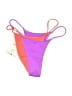 Zara Color Block Purple Swimsuit Top Size S - photo 1