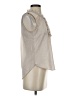 H&M 100% Polyester Silver Sleeveless Blouse Size 4 - photo 4