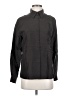 Thakoon 100% Silk Black Long Sleeve Silk Top Size S - photo 1