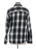 Japna Plaid Gray Long Sleeve Button-Down Shirt Size M - photo 2