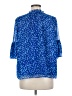 Sugarlips Blue 3/4 Sleeve Blouse Size M - photo 2