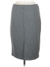 Renuar Solid Gray Casual Skirt Size M - photo 2