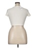 Lily Rose 100% Polyester Ivory Short Sleeve Turtleneck Size XL - photo 2