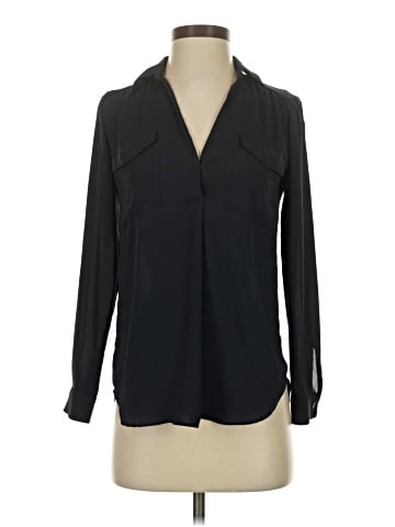 Ann Taylor Long Sleeve Blouse (view 1)