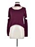 SEEK The Label Hearts Burgundy Pullover Sweater Size M - photo 1