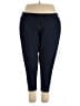 Woman Within Solid Blue Active Pants Size 22 (1X) - photo 1
