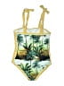 Unbranded Tropical Yellow One Piece Swimsuit Size XL - photo 2