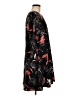 Halogen 100% Polyester Print Black Casual Dress Size M - photo 4