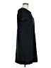 J.Crew Solid Black Casual Dress Size M - photo 4
