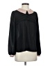 Sugar Lips Black Long Sleeve Blouse Size S - photo 1