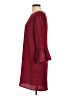 Everly 100% Polyester Solid Burgundy Casual Dress Size L - photo 5
