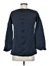 Marc Jacobs 100% Silk Blue 3/4 Sleeve Top Size 2 - photo 2