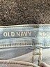 Old Navy Color Block Blue Jeans Size 4 - photo 7
