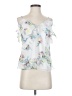 Ted Baker London 100% Polyester White Sleeveless Blouse Size 4 (1) - photo 1