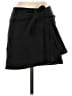 Express Solid Black Formal Skirt Size 2 - photo 1