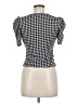 Shein Black Short Sleeve Top Size M - photo 2