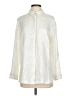 Pilcro Stars Ivory Long Sleeve Blouse Size S - photo 1