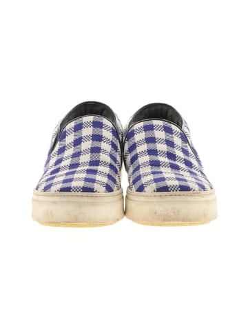 Céline Canvas Gingham Print Sneakers (view 2)