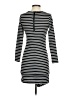 Evenuel Stripes Black Casual Dress Size S - photo 2
