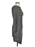 Evenuel Stripes Black Casual Dress Size S - photo 4