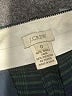 J.Crew Plaid Green Wool Pants Size 0 - photo 7