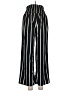Unbranded 100% Polyester Stripes Black Casual Pants Size L - photo 1